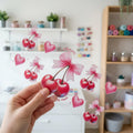 Pink Cherry Bow UV Wrap