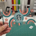 Starbucks Retro Rainbow UV Wrap